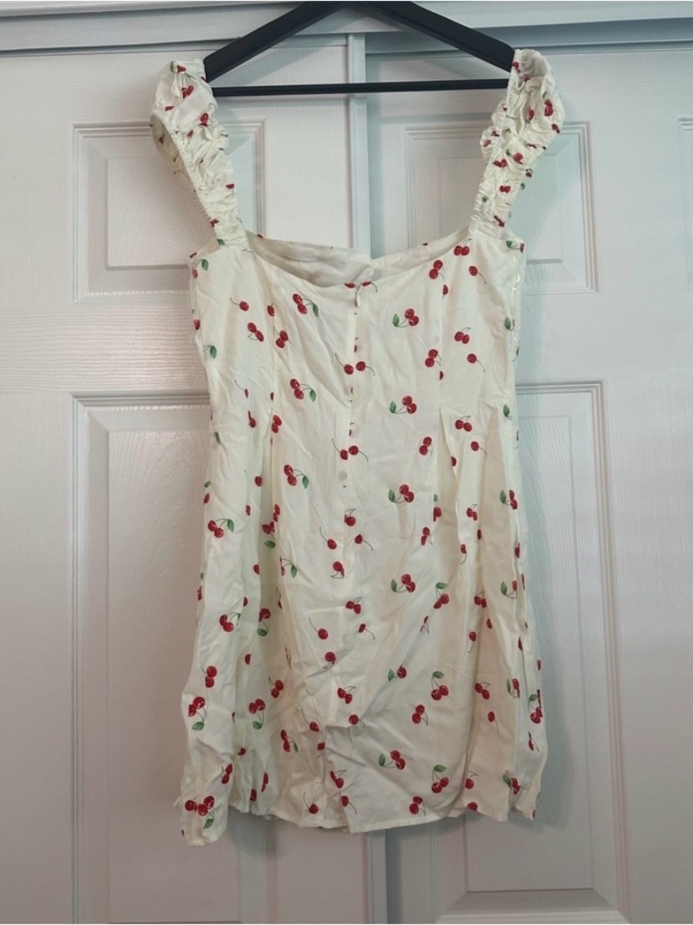 Princess Polly Rozalia Mini Cherry Dress Rosalia Size 4 Corset - Picture 4 of 6